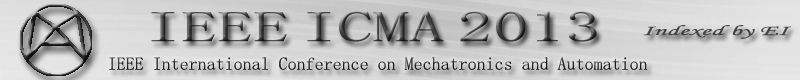 IEEE Int. Conf. on Mechatronics and Automation