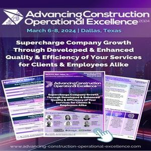 Advancing Construction Operational Excellence 2024