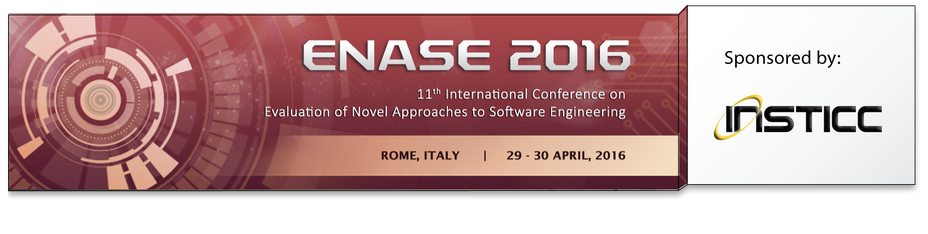 11th Int. Conf. on Evaluation of Novel Approaches to Software Engineering