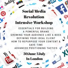 Social Media Revolution (Grow your audience and brand) Workshop in London