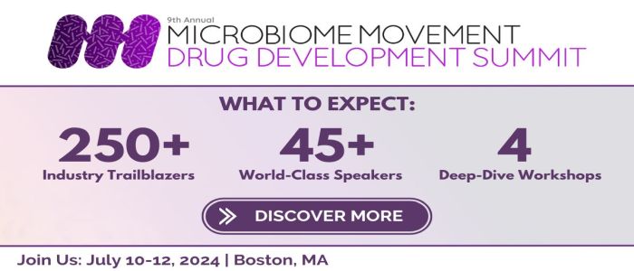 9th Microbiome Movement Drug Development Summit