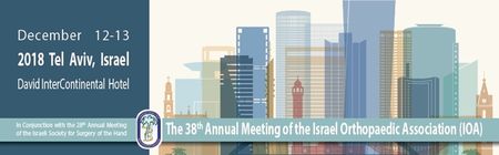 38th Annual Meeting of the Israeli Orthopaedic Association