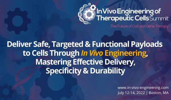 In Vivo Engineering of Therapeutic Cells Summit
