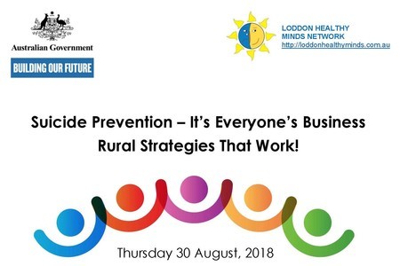 Suicide Prevention Conference - strategies that work 