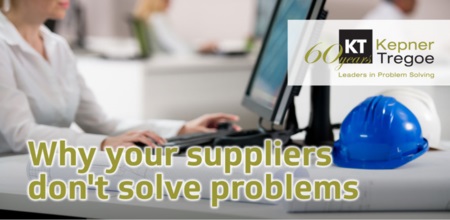 Why suppliers don't solve Problems - Webinar