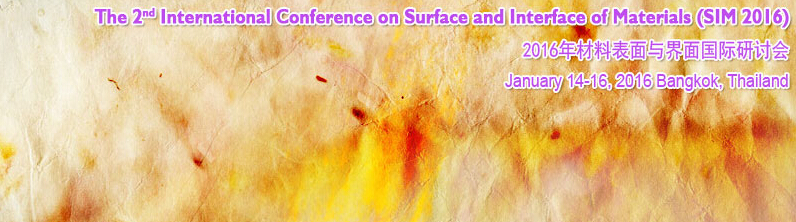 2nd Int. Conf. on Surface and Interface of Materials
