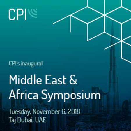 CPI Middle East and Africa Symposium | November 5-6, 2018