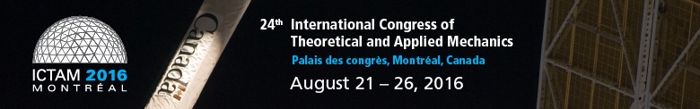 24th Int. Congress of Theoretical and Applied Mechanics