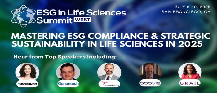 ESG in Life Sciences Summit West