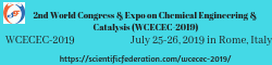 2nd World Congress & Expo on Chemical Engineering & Catalysis 