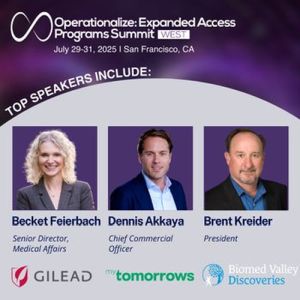 Operationalize Expanded Access Programs Summit West