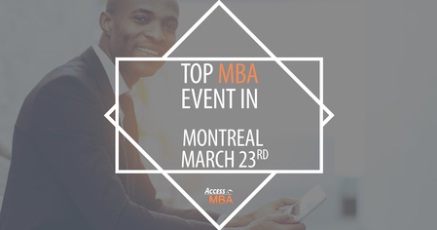 One-to-One MBA Event in Montreal, 2019