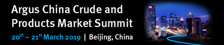 Argus China Crude and Products Markets Conference 2019 in Beijing - March 19'