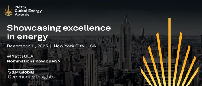 Platts Global Energy Awards | December 11, 2025 | New York City, USA