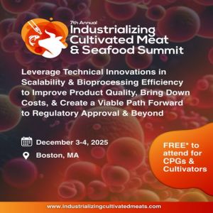 7th Industrializing Cultivated Meats and Seafood Summit