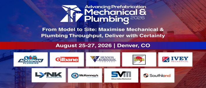 Advancing Mechanical and Plumbing Prefabrication 2026