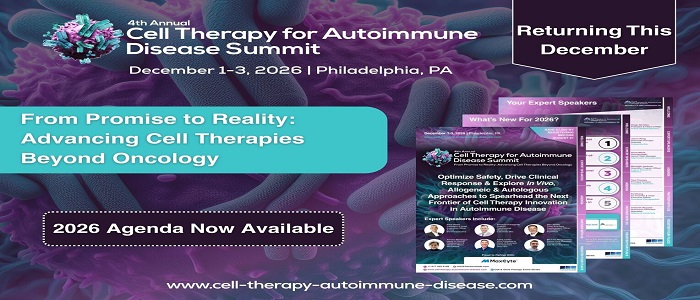 4th Cell Therapy for Autoimmune Disease Summit