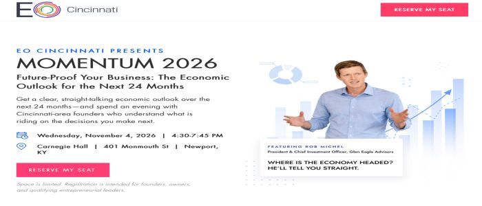 Momentum 2026: Future-Proof Your Business; The Economic Outlook for the Next 24 Months