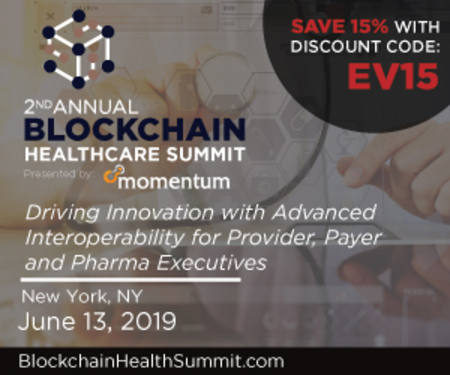 2nd Annual Blockchain Healthcare Summit | June 13, 2019 | New York, NY