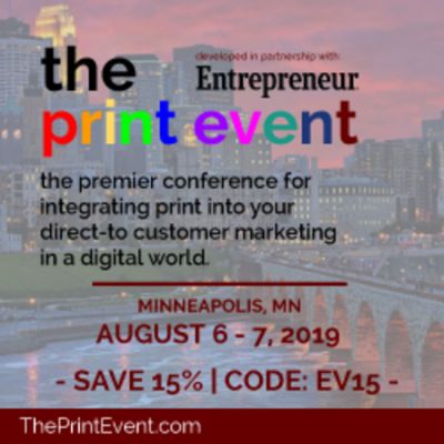 The Print Event ○ Minneapolis, MN ○ August 6 - 7, 2019