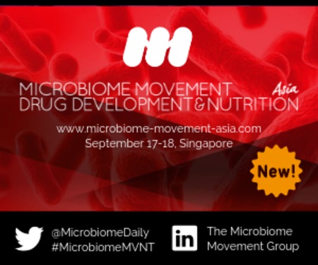 Microbiome Movement - Drug Development and Nutrition Asia Summit