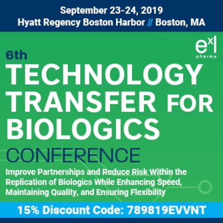 6th Technology Transfer for Biologics Conference