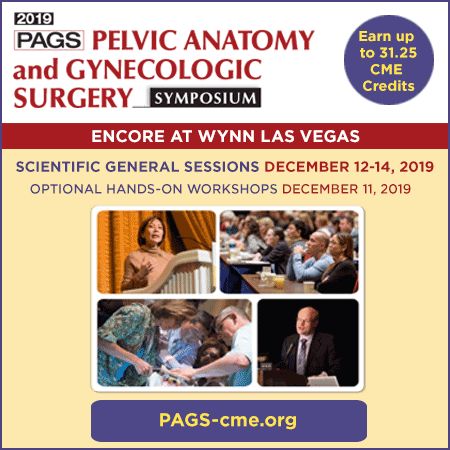 Pelvic Anatomy and Gynecologic Surgery Symposium (PAGS)