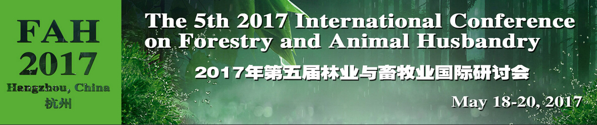 5th Int. Conf. on Forestry and Animal Husbandry