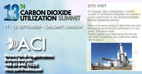 13th Carbon Dioxide Utilization Summit