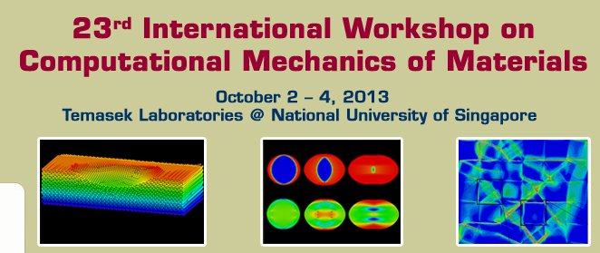 23rd Int. Workshop on Computational Mechanics of Materials