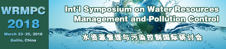 Int. Symposium on Water Resources Management and Pollution Control
