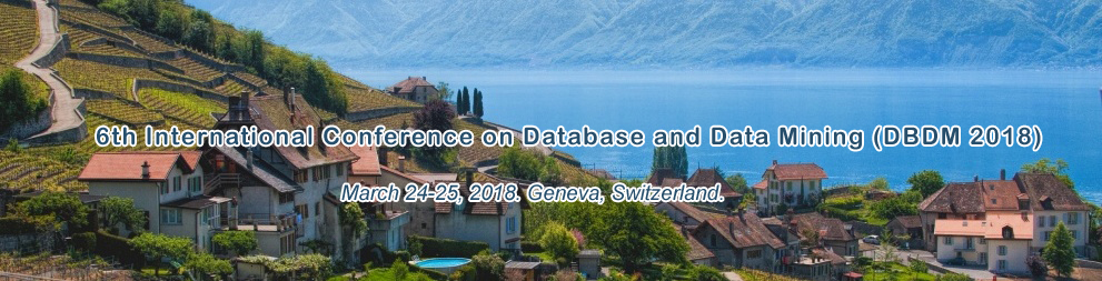 6th Int. Conf. on Database and Data Mining