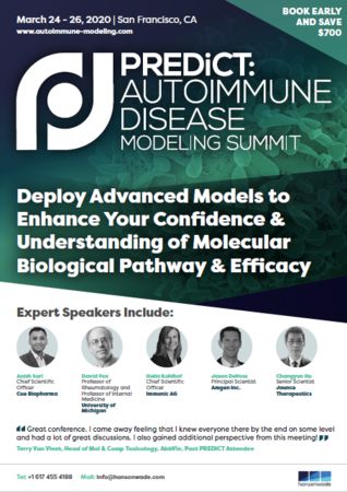 PREDiCT: Autoimmune Disease Modeling Summit 2020