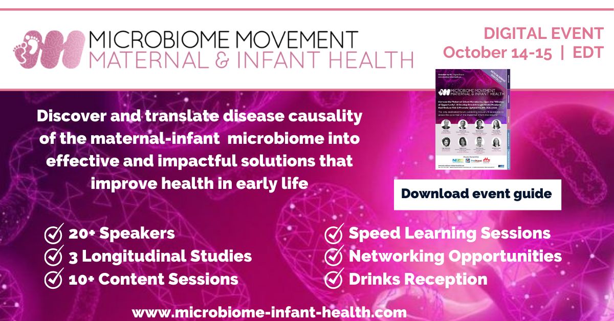 2nd Microbiome Movement - Maternal and Infant Health Summit 2020