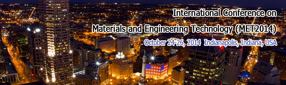 Int. Conf. on Materials and Engineering Technology