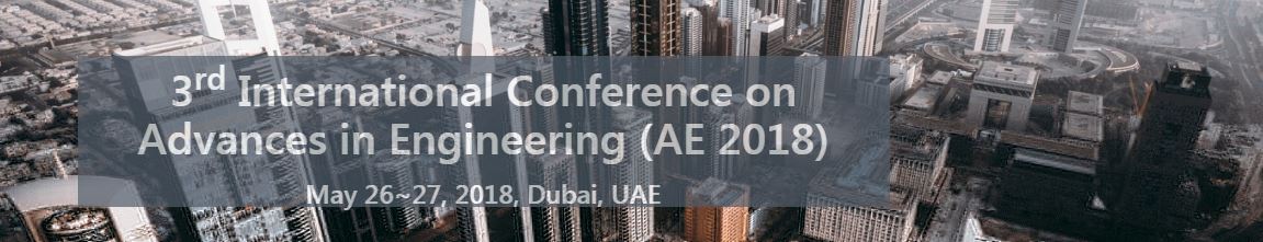 3rd Int. Conf. on Advances in Engineering
