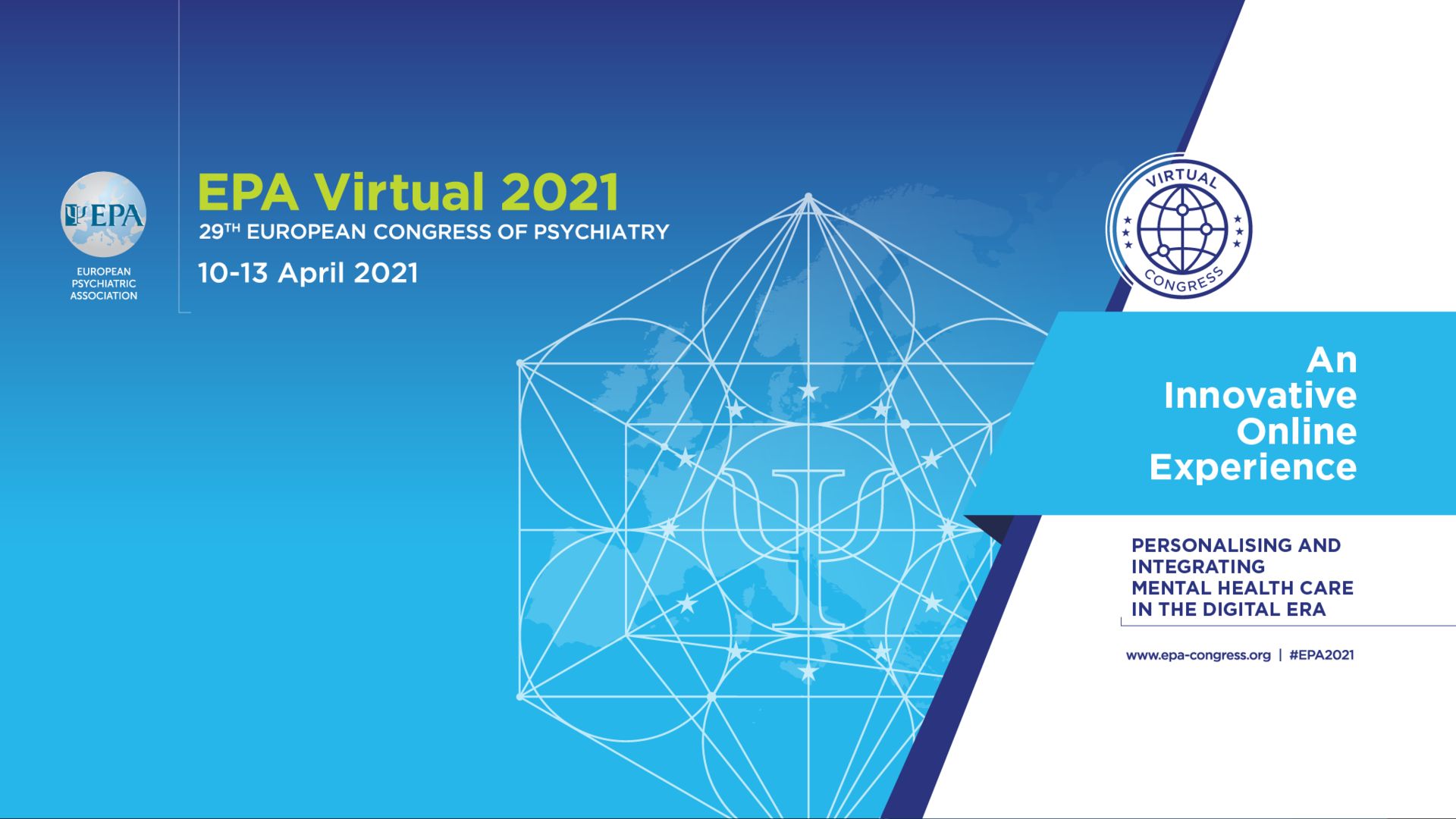 EPA Virtual 2021, 10-13 April 2021: 29th European Congress of Psychiatry