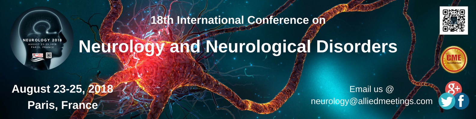 18th Int. Conf. on Neurology and Neurological Disorders