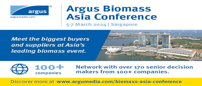 Argus Biomass Asia Conference, March 2024, Singapore