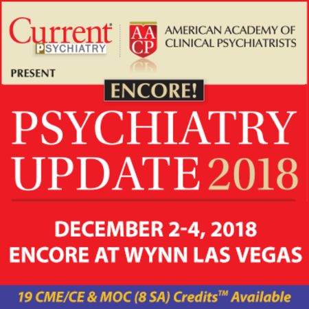 AACP/Current Psychiatry Update Encore Presentation