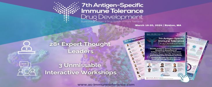 7th Antigen Specific Immune Tolerance Summit 2024