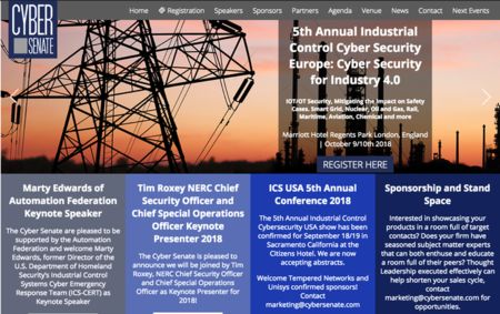 5th Annual Industrial Control Cyber Security Europe