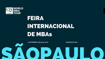 Feira Internacional de MBAs em Sao Paulo - QS World MBA Tour