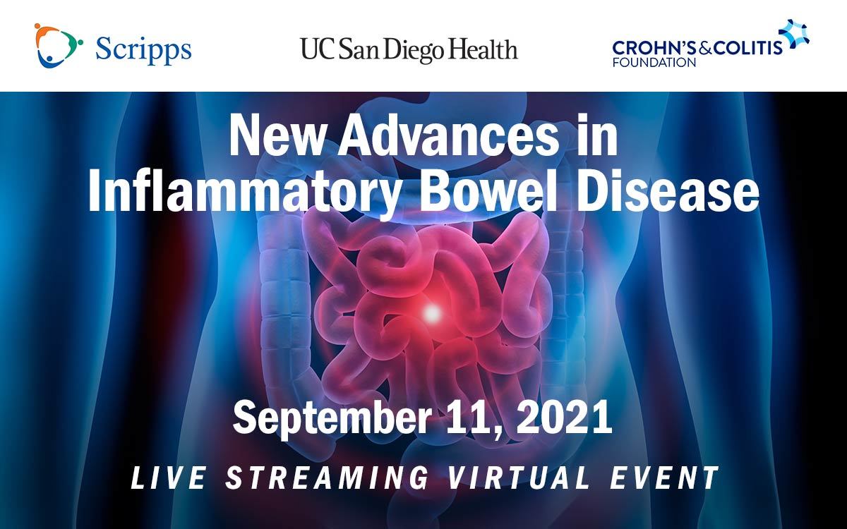 2021 New Advances in Inflammatory Bowel Disease- Live Streaming Virtual CME Event