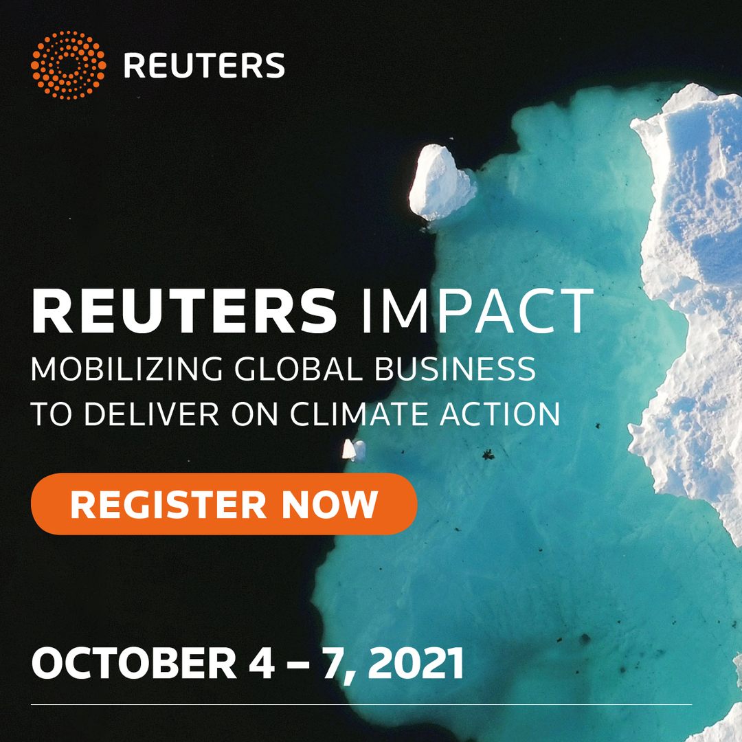 Reuters IMPACT Virtual Summit, October 4-7, 2021
