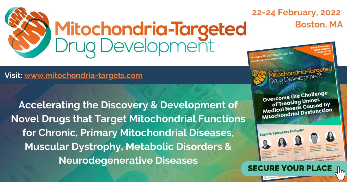 2nd Mitochondria-Targeted Drug Development Summit