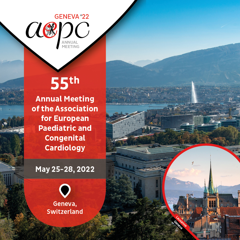AEPC 2022: 55th Annual Meeting of the Association for European Paediatric and Congenital Cardiology