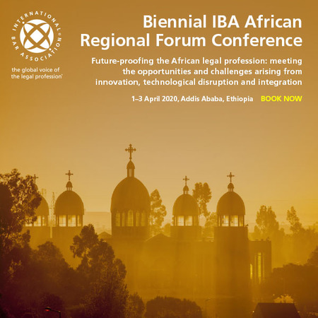 Biennial IBA African Regional Forum Conference - April 2020, Addis Ababa