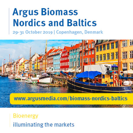 Argus Biomass Nordics and Baltics, 29-31 October 2019, Copenhagen, Denmark