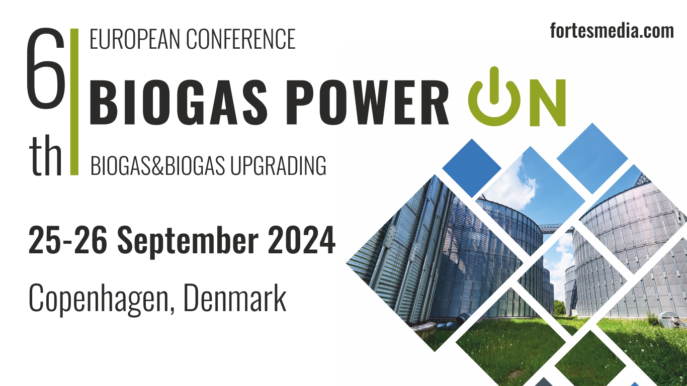 6th European Conference Biogas PowerON 2024